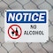 Signmission No Alcohol, 14 in W x Rectangle, Plastic OS-2PACK-NS-P-1014-L-16004 - alternate 7